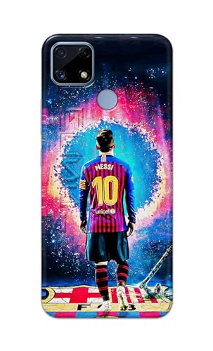 Image of Printed Hard Back Cover for Realme C25 | Realme C25s Back Cover (Famous Football Player -J1) -190724(EA)