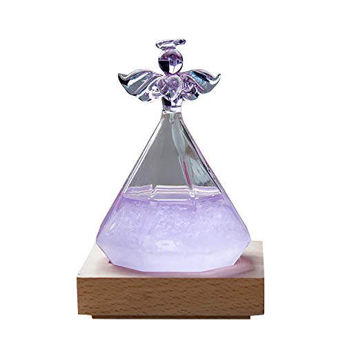 Sturmglas Wetterstationen Wettervorhersage Desktop Deko Kristall Kreative Vorhersage Nordischer Stil Dekoratives Wetter Bottle Engel Diamant