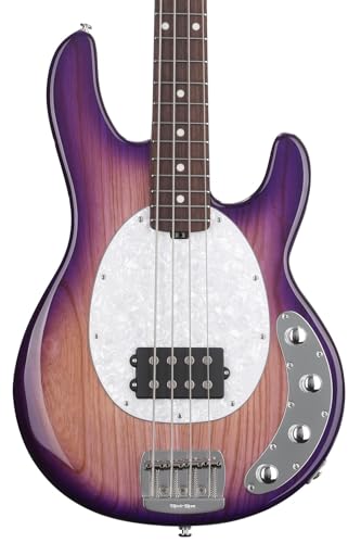 Ernie Ball Music Man StingRay Special Bass Guitar - Purple Sunset with Rosewood Fingerboard