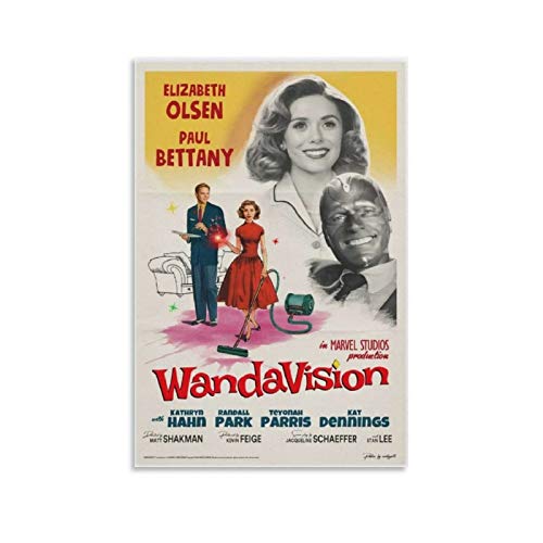 YGHJK WandaVision - Póster decorativo para pared (30 x 45 cm)