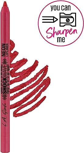 L.a. Girl Shockwave Neon Lipliner, Lipliner Pencil, Fiery, 0.04 Oz. #TOP1