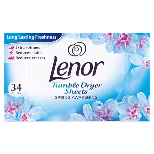 Lenor Wäschetrockner-Weichspülerblätter, 102 Blatt (3 Packungen × 34 Blatt)