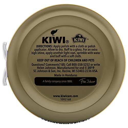 KIWI Shoe Polish, Neutral, 1 Metal Tin, 1.125 oz