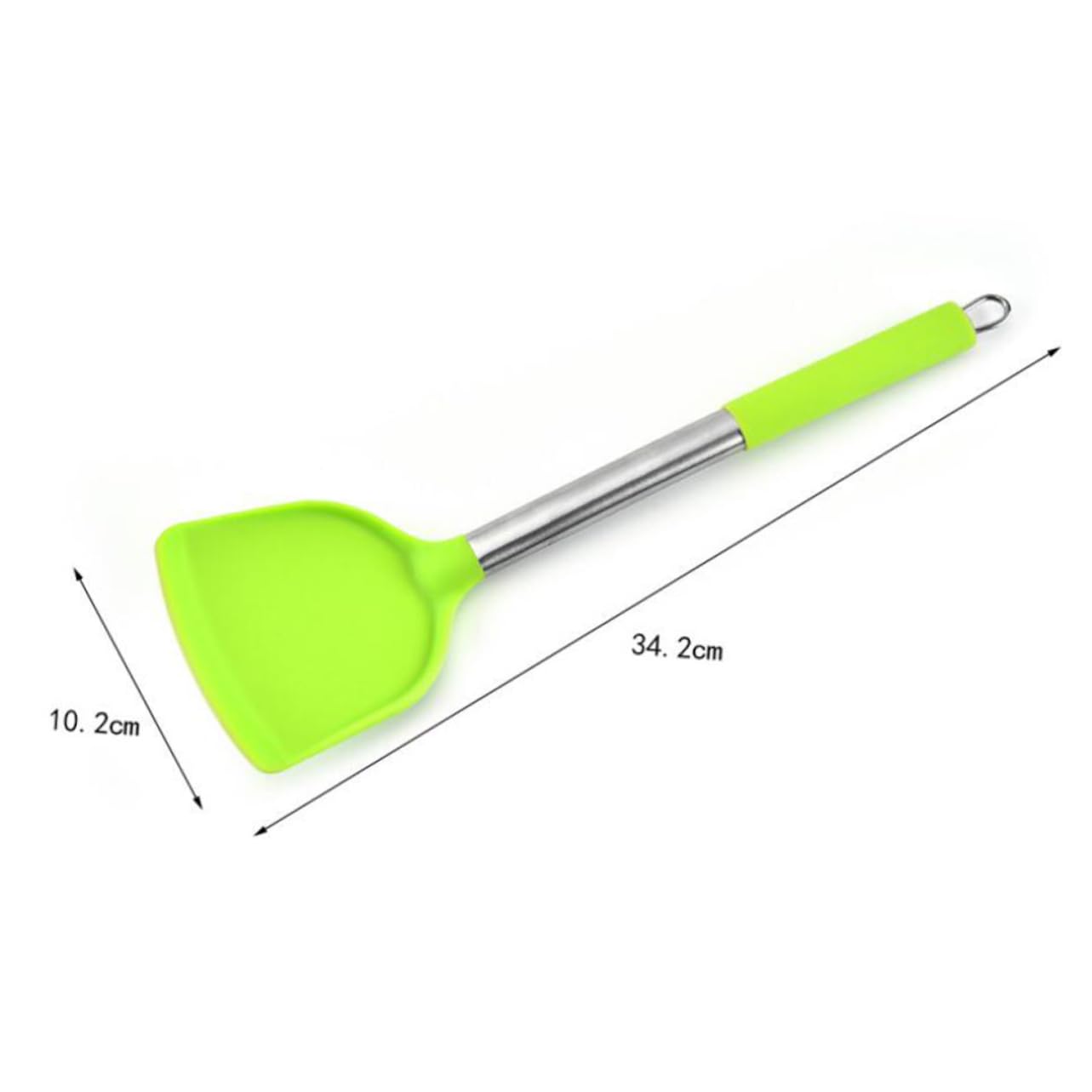 Set Di 7 Utensili Da Cucina in Silicone Manico in Acciaio Inossidabile Kit Antiaderente Per Ristoranti Cucina
