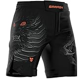 smmash ultraleggero pantaloncini professionali mma uomo, shorts mma kick boxing k1 ufc boxe grappling krav maga, antibatterico pantaloncini uomo sportivi, prodotto nell'unione europea