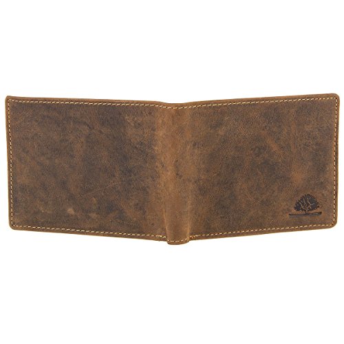 Greenburry Portafoglio vintage in pelle 12,5 cm