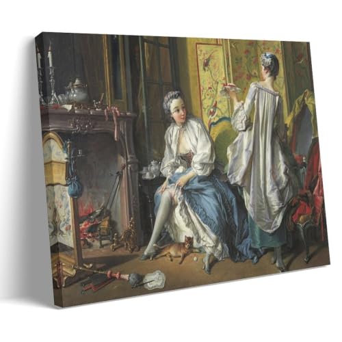 Affiche François Boucher La Toilette 20x30 cm, cadeau idéal pour amateurs d'art