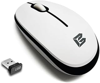 WolfLawS Wireless Mouse, 2.4G Silm Computer Mouse USB Optical Silent Mice with Nano Receiver, Portable Computer Mice for PC Mac Laptop Notebook Chromebook