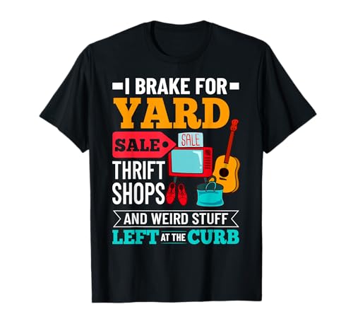 Flea Market Sign Funny Near Me Finds Items T-Shirt