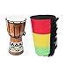 VICASKY Oxford Cloth African Drum Pouch Storage Bag for Djembe Drums and Ergonomic Backpack for Musicians and Music Compact Design Thick for