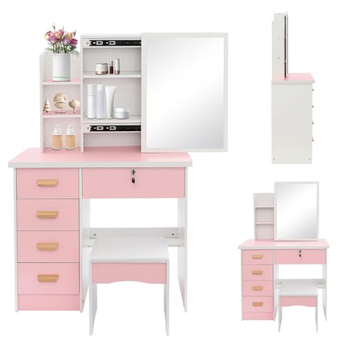 Tocador con espejo