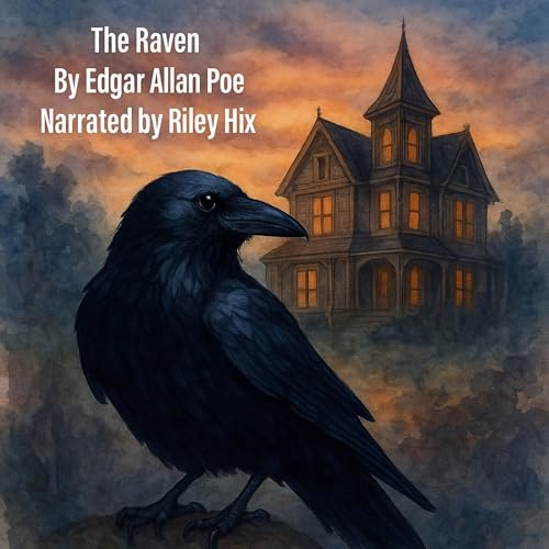 The Raven Audiolibro Por Edgar Allan Poe arte de portada