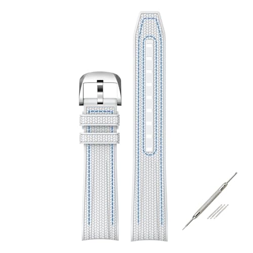 [] YingYou Swatch X Omega Joint MoonSwatch 20mm NCbN[XXgbv Y fB[X J[uGhEB[u VRo[EHb`oh uXbgc[ɑΉ(White blue)