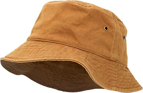 Chapéu de balde de algodão lavado unissex da Kbethos para verão, ao ar livre, (1. Bucket Classic) Wh