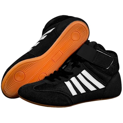 Zapatillas De Boxeo,Zapatillas Boxeo Hombre,Zapatos De Boxeo De Entrenamiento,Tiene Friccion,Transpirable Y CóModo,Boxeo Masculino Lucha Libre Taekwondo Boxeo,Boxeo,Adulto Unisex