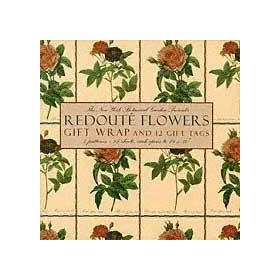 Misc. Supplies Redoute Roses Giftwrap Book