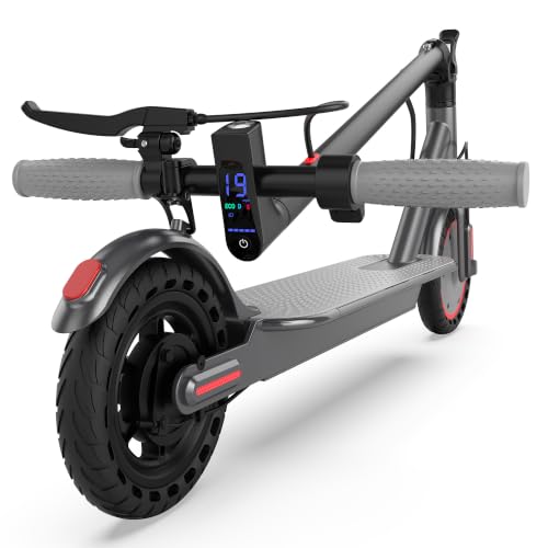 Image of Aovowheel Electric Scooter for Adults, Folding E Scooter with 250W-500W Motor 16-24 Mph Top Speed, Max 15-60Miles Long Range,Commuting Scooters with 6.5'' /8.5'' /10'' /14'' Tires, Dual Brakes
