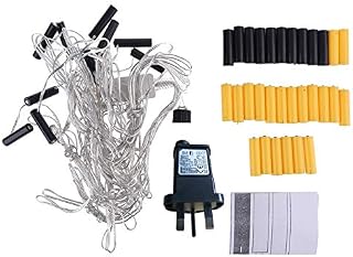YUYAN 10in1 LR6 LR03 AA AAA Battery UK Power Supply Adapter Replace 2x 3x AA Battery for Christmas LED Light Toys Interphone and More,AA AAA Battery Eliminator,Replace 2x 3x AA AAA Battery