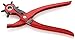 KNIPEX - 90 70 220 Tools - Revolving Punch Pliers (9070220), Red