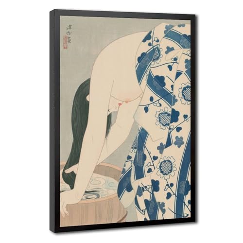 Impression sur toile Ito Shinsui ukiyo-e décoration murale zen pour salon et bureau