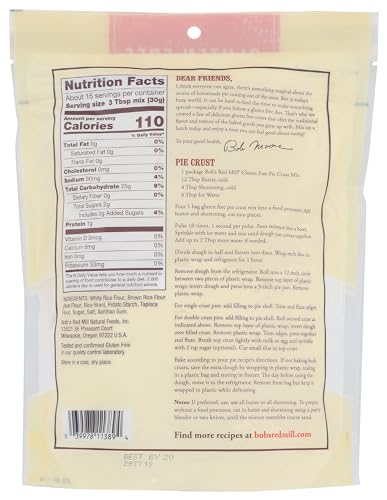 Bob's Red Mill Gluten Free Pie Crust Mix, 16 Oz - image 2
