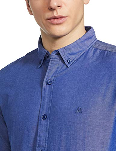 Image of United Colors of Benetton Men's Cotton Slim Fit Shirt