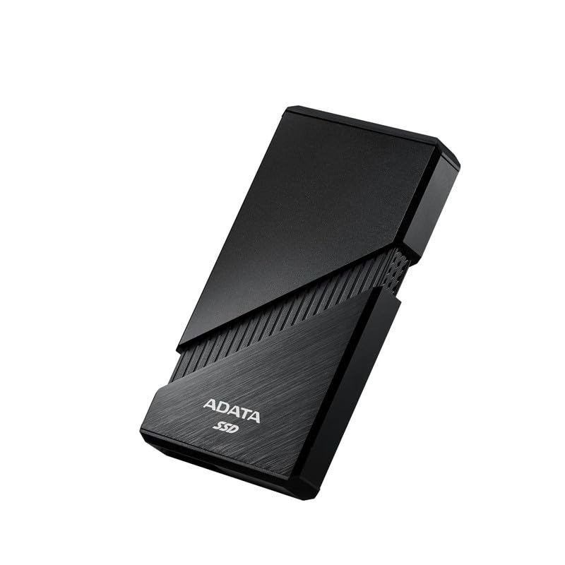 Image of ADATA SE920 2TB External SSD - USB4 40Gbps High-Speed (3,800MB /s) Ultra-Fast Transfer, USB-C Storage for Mac, Windows, Android, & Game Consoles (SE920-2TCB)