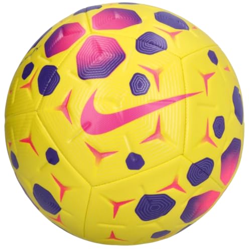 Nike Academy HV4386-710 Ballon de Football Jaune/Violet/Rose Hyper