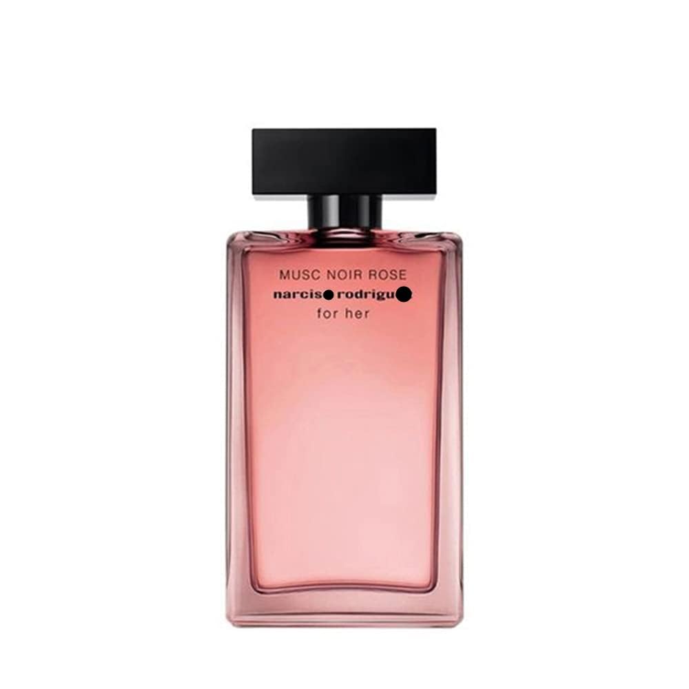 Narcis Musc Noir Rose for Her Eau de Parfum, 100 ml | Perfumy damskie, kwiatowy zapach, nuty piżma i róża, różowa butelka