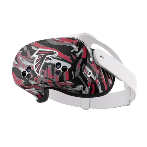 Vinyle autocollant Meta Quest 3S NFL Atlanta Falcons - Skin de protection VR