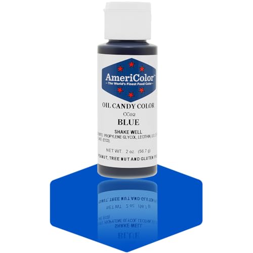 Americolor Candy Oil - BLUE 2 OUNCE CANDY OIL COLOR