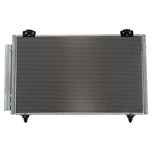 Image of TRQ A /C Condenser & Receiver Drier Assembly for 04-08 Toyota Corolla 04-08 Matrix From 5 /01 /04 Production Date