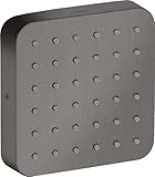 oder Seitenbrause hansgrohe Axor Citterio E Brausemodul Unterputz 12 x 12; Farbe: Brushed Black Chrome