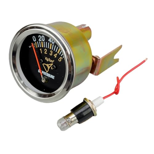 Manomètre de pression d'huile mécanique 12V pour remplacer un cadran défectueux