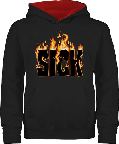 Shirtracer Kinder Hoodie Mit Dabbing Skelett - Halloween Kapuzenpullover Für Jungen & Mädchen