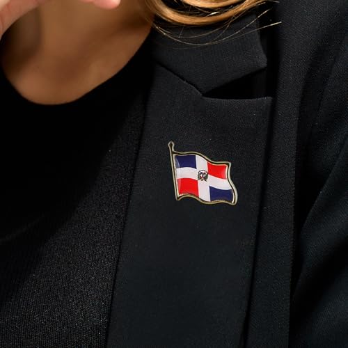 Image of Country Flag Brooch Metal Alloy Souvenir Pin Shirt Hat Backpack Jewelry Accessories Decoration Party Christmas Gift Badge International Travel Pin