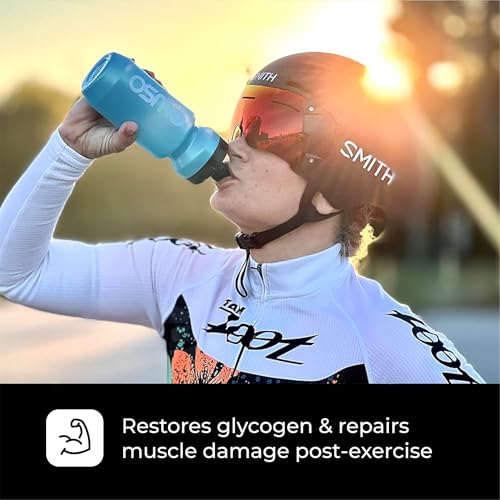 Image of Osmo Rapid Recovery - Whey & Micellar Casein Protein Powder Blend with Carbohydrates & Caffeine, All Natural Ingredients, Enables Muscle Repair & Boosts Glycogen Restoration - Combo Pack, 8 Servings