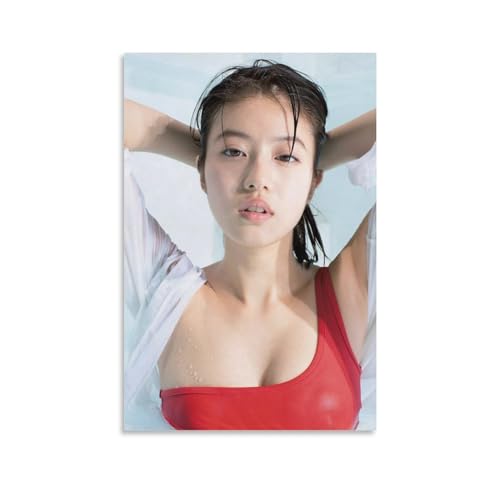 人気今田美桜 HD写真ビキニ下着壁のアートポスター (23) 印刷 ポスター キャンバス ウォールアート 画像 絵画 現代 芸術 壁の絵 け ソファの背景絵画16x24inch(40x60cm)