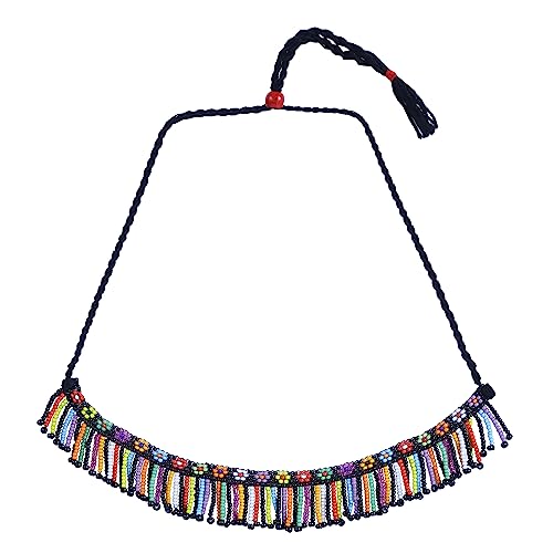 Prapti Handicraft Tribal Bead Multi-Colour Necklace For Women (B0792J4DR9) Amazon Price History, Amazon Price Tracker