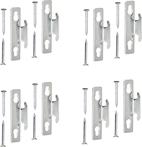 3 Pack of 4, Kenney Mfg Kenney KN851 Single Curtain Rod Bracket