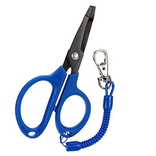 KKmoon Alicate de pesca externo 13cm Linha cortador tesoura removedor de ganchos