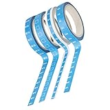 NUOBESTY 8pcs to Do List Washi Tape Timeline Tape Decorative Scrapbooking Masking Tape Daily Planner Stickers for Diary DIY Scrapbook Weekly Plan Hourly Date Efficiency Planning