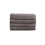 100% Egyptian Cotton Bath Towels Set 27" x 49" - Pack of 2, 600 GSM Large, Fluffy, Plush Luxury Bath