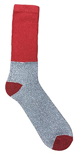 Yacht & Smith Thermal Diabetic Crew Socks For Unisex, Soft Marled, Ringspun Cotton, Seamless Toe, Loose Top, Bulk3
