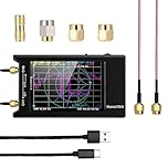NanoVNA-H4 Vector Network Analyzer, 50KHz~1.5GHz 4" Touch Screen Antenna Analyzer Measuring S Parameters, Voltage Standing Wave Ratio, Phase, Delay, Chart etc