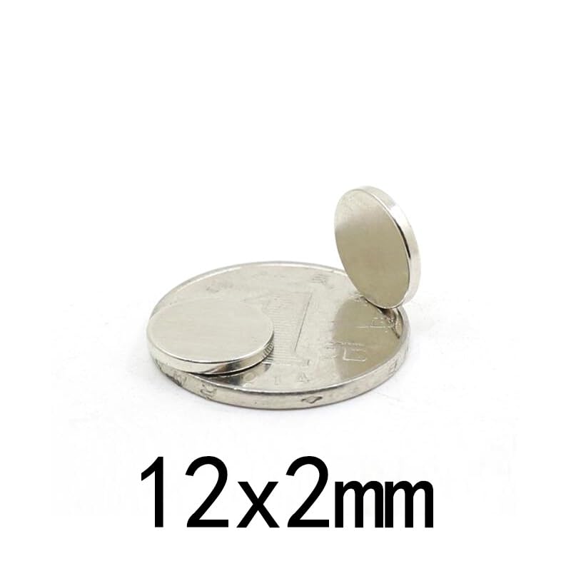 10/20/50/100pcs 12x2 mm Permanent Round 12mmx2mm Neodymium 12x2mm Fridge Mini Magnetic 12 * 2 mm Magnet(20pcs)