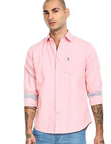 Image of U.S. POLO ASSN. Men's Cotton Regular Casual Shirt