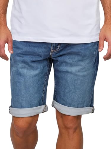 MUSTANG Jeans Shorts Herren Stretch Kurz Regular Fit Chicago Real X Kurze...