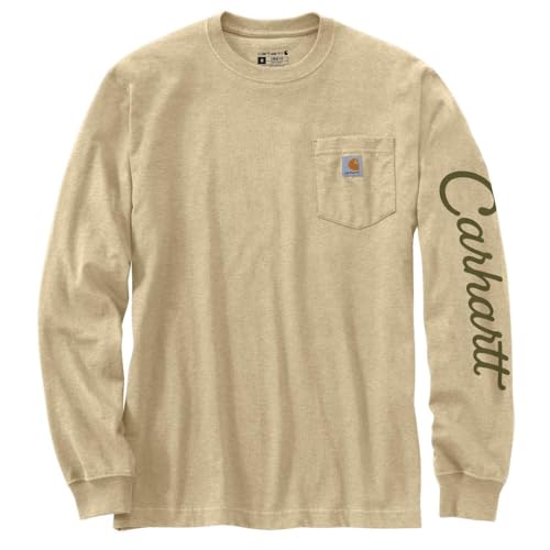 Carhartt Men's Loose Fit Heavyweight Long-Sleeve Pocket Duck Graphic T-Shirt2