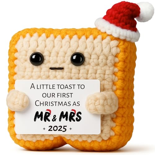 Ovrrcame First Christmas 2025 Stocking Stuffer for Boyfriend Girlfriend–Wedding Gifts for...